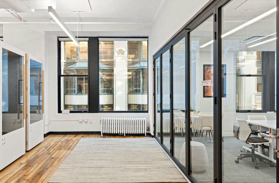 Glass offices today